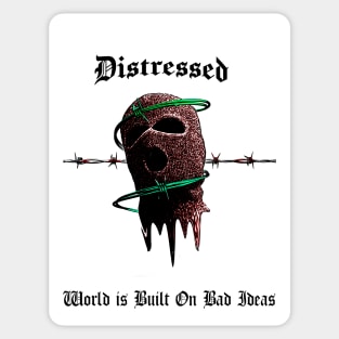 Distressed Sticker